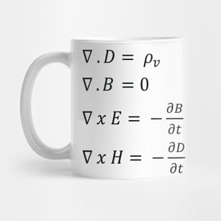 Maxwell's Equations Mug